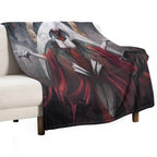 Elesh Norn (Portrait Version) Travel-friendly Throw Blanket