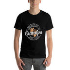 Promoted To Grandpa Est 2025 Soon To Be Grandpa Gifts Poppop  Wrinkle-resistant T-Shirt