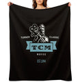 Retro Vintage Turner Classic Movies Easy Care Throw Blanket