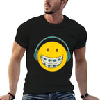 SMILE BRACE FACE Orthodontic Orthodontist Orthodontal  Oversized Silhouette T-Shirt