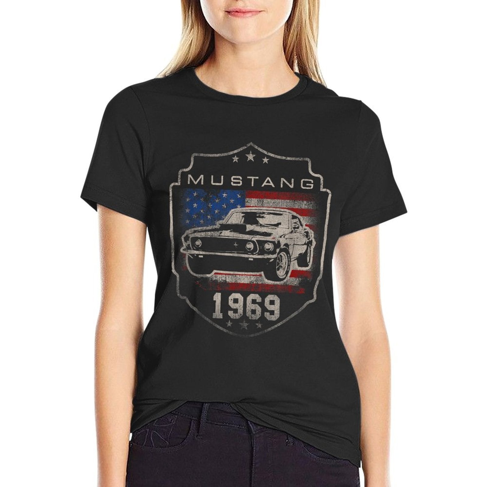 Ford Mustang 1969  Tagless Design T-Shirt