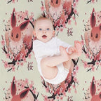 Sakura Eeveelution Machine-washable Throw Blanket