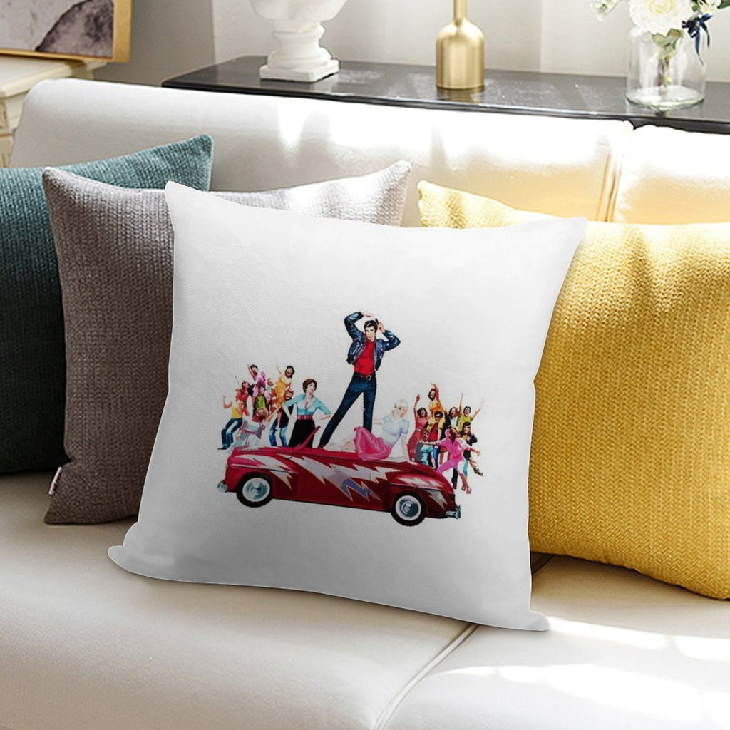 Grease Is The Word Soft Ultra-Soft Texture Throw Pillow