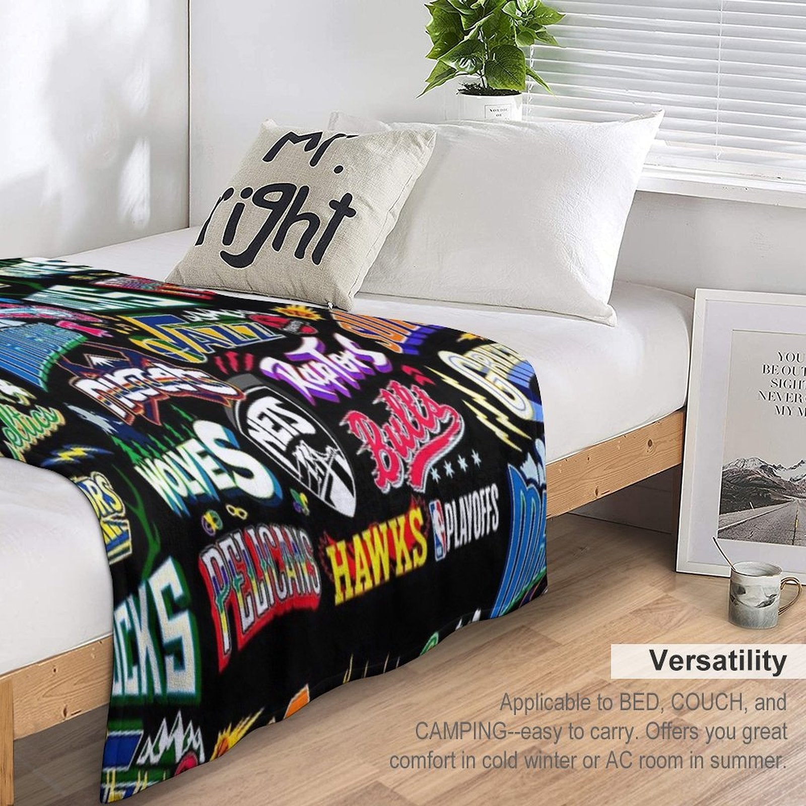 NBA All-season Throw Blanket
