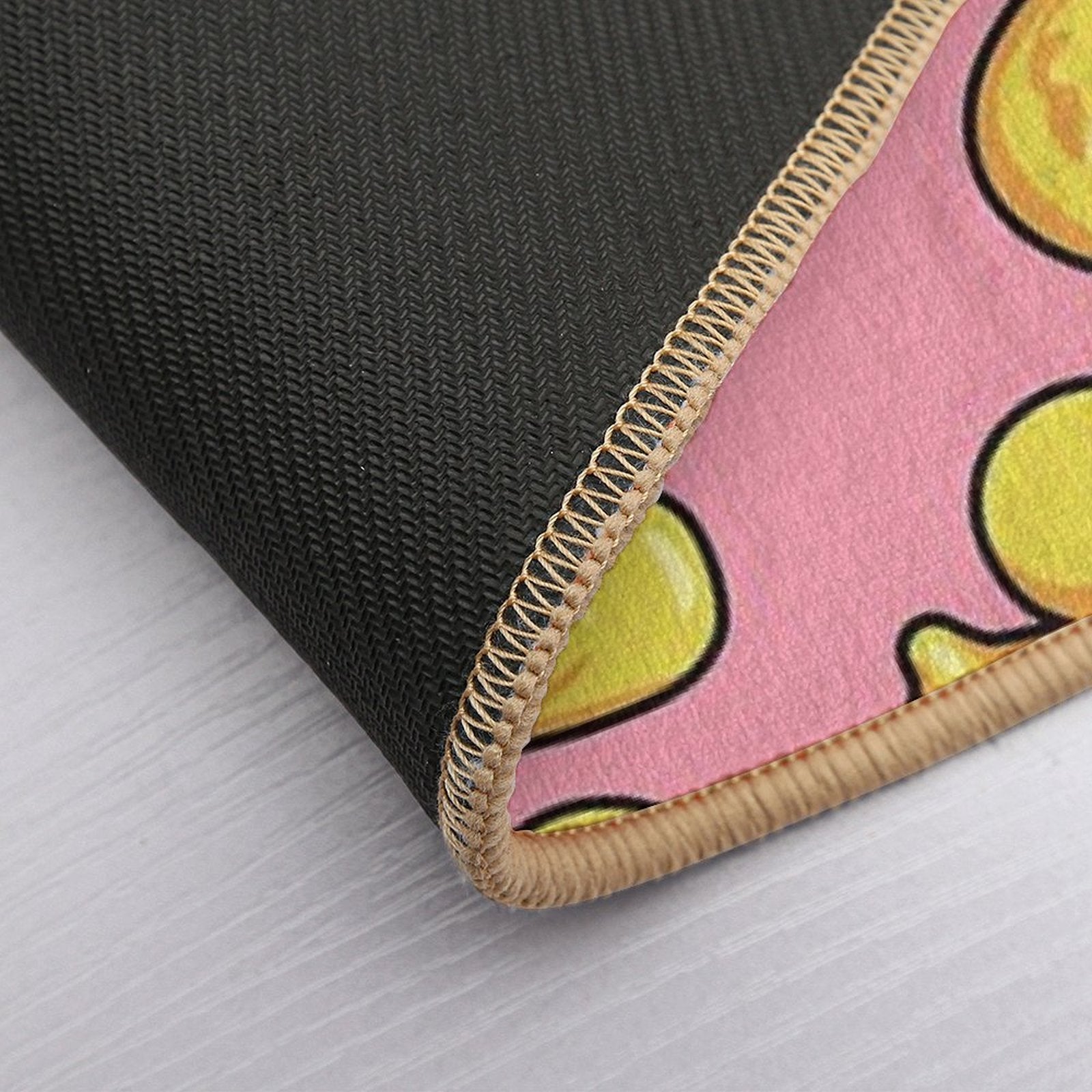 Rubber Duck Pink Pattern  Pet-Safe Bath Mat