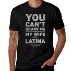My Wife Is A Latina - Funny Husband, Marriage, Wedding Joke  Rolled Sleeves T-Shirt