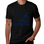 Howdy Putos – Funny Cowboy Frog Western Meme  Oversized Silhouette T-Shirt