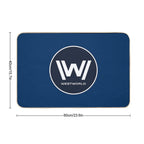 Westworld Logo  Anti-Trip Bath Mat