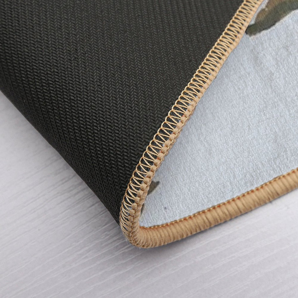 Floral Pattern  Anti-Trip Bath Mat