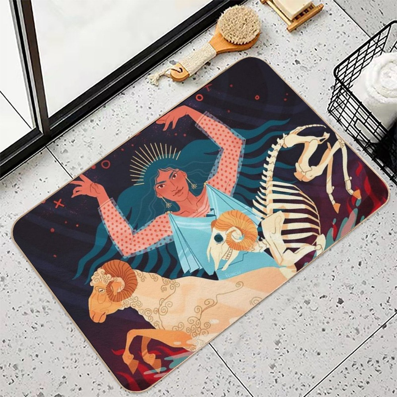 Medea  High-Traffic Bath Mat