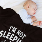 I'm Not Sleeping I'm Just Resting My Eyes Dad Father's Day Versatility Throw Blanket