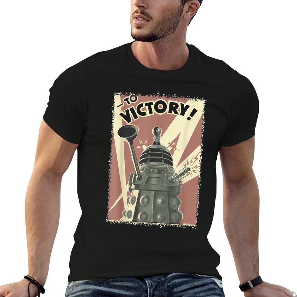 Propoganda Dalek Sci-Fi Fan 60th Anniversary  Soft T-Shirt