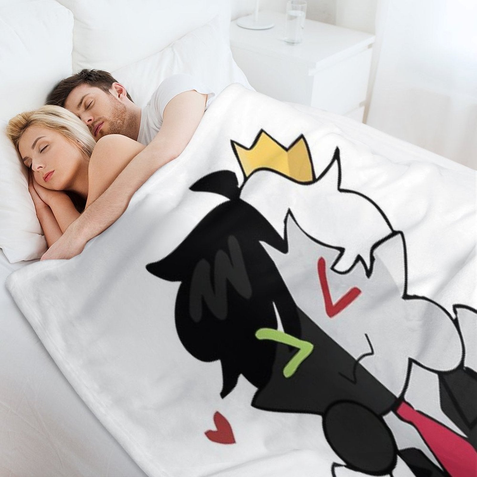 Ranboo Machine-washable Throw Blanket