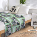 Sugar Glider Wrinkle-free Throw Blanket