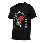 Jails Institutions Death Recovery Gift 12 Steps Sobriety AA  Summer-ready Fabric T-Shirt
