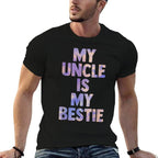 My Uncle Is My Bestie for Niece Nephew Matching Set Tie Dye  Moisture-wicking T-Shirt
