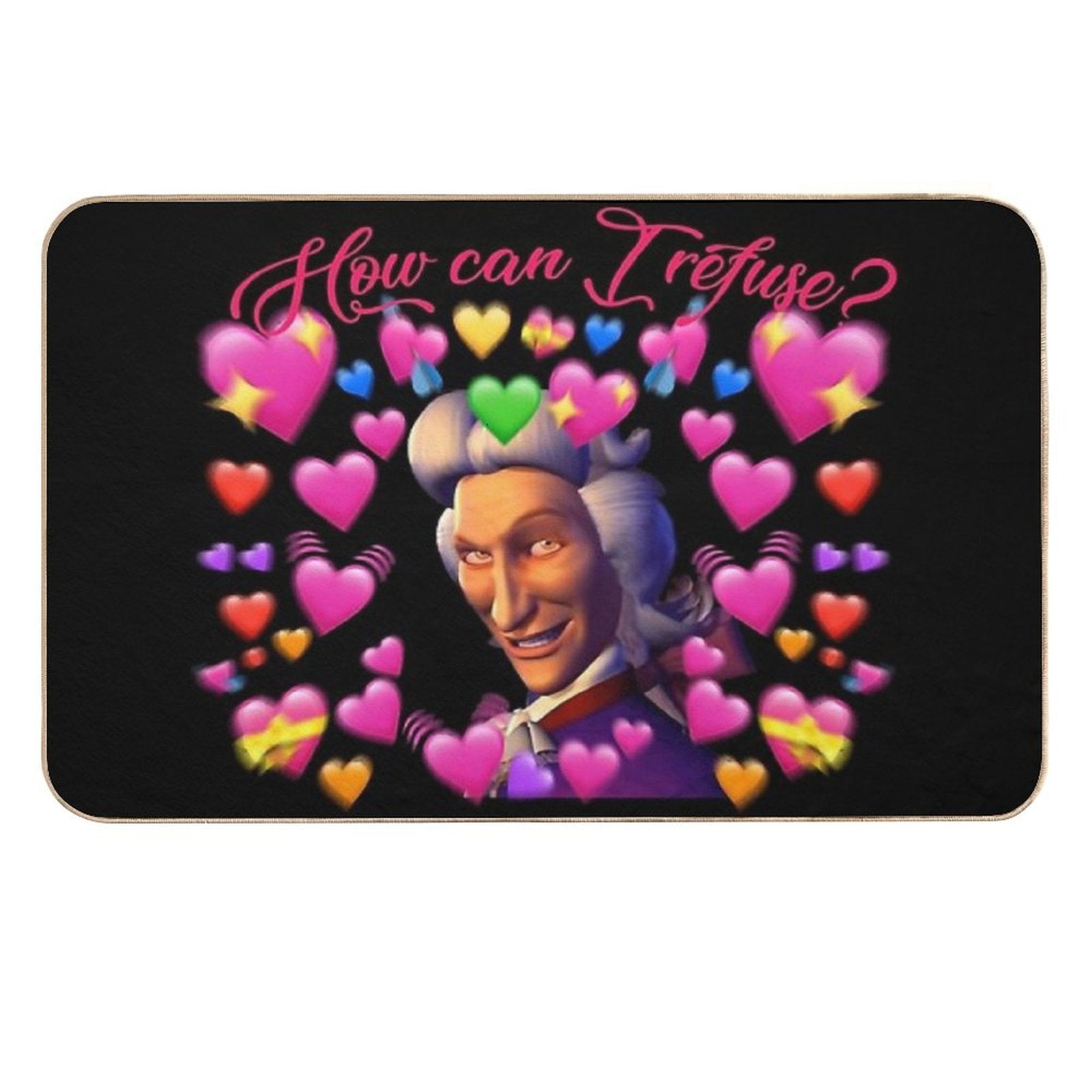 Prince Boss Preminger  Slip-Resistant Bath Mat