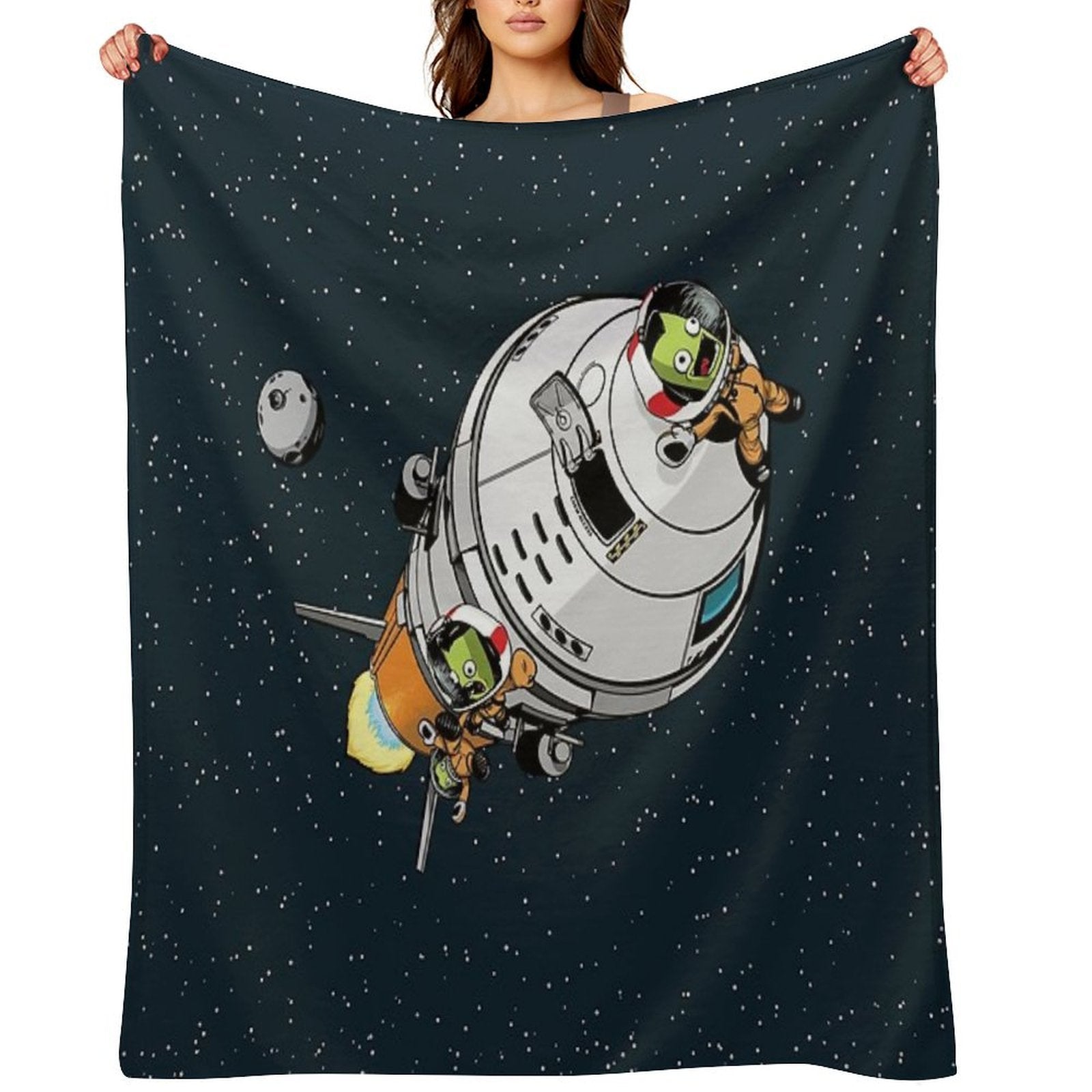 Jebbin' Plush Throw Blanket