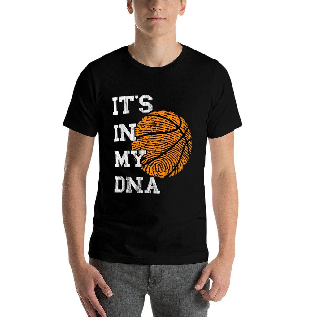 Basketball Its In My DNA Fingerprint Playing Basketball  Quick-drying T-Shirt