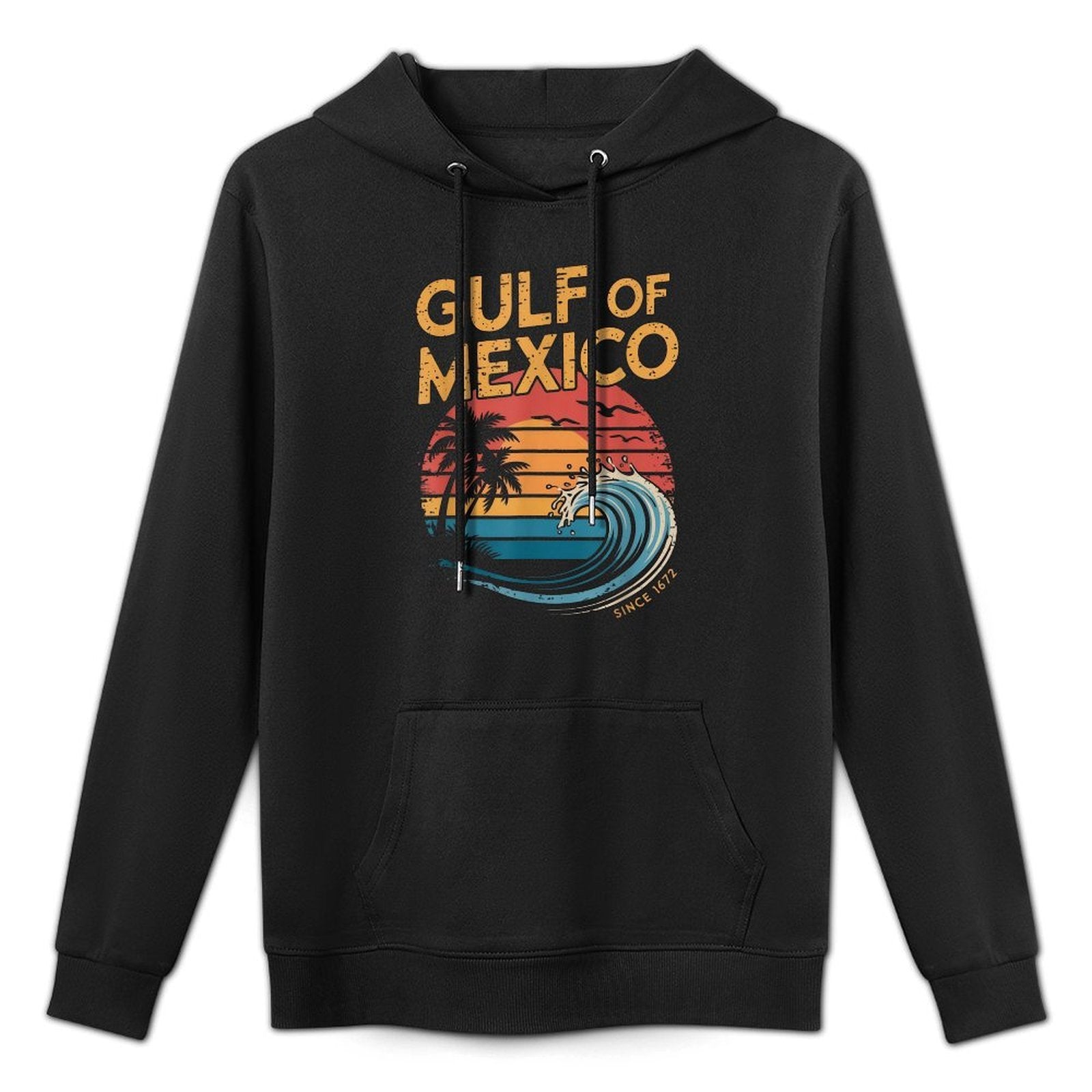 Gulf of Mexico Since 1672 Retro Vintage Gulf of Mexico All-Day Comfort Hoodie
