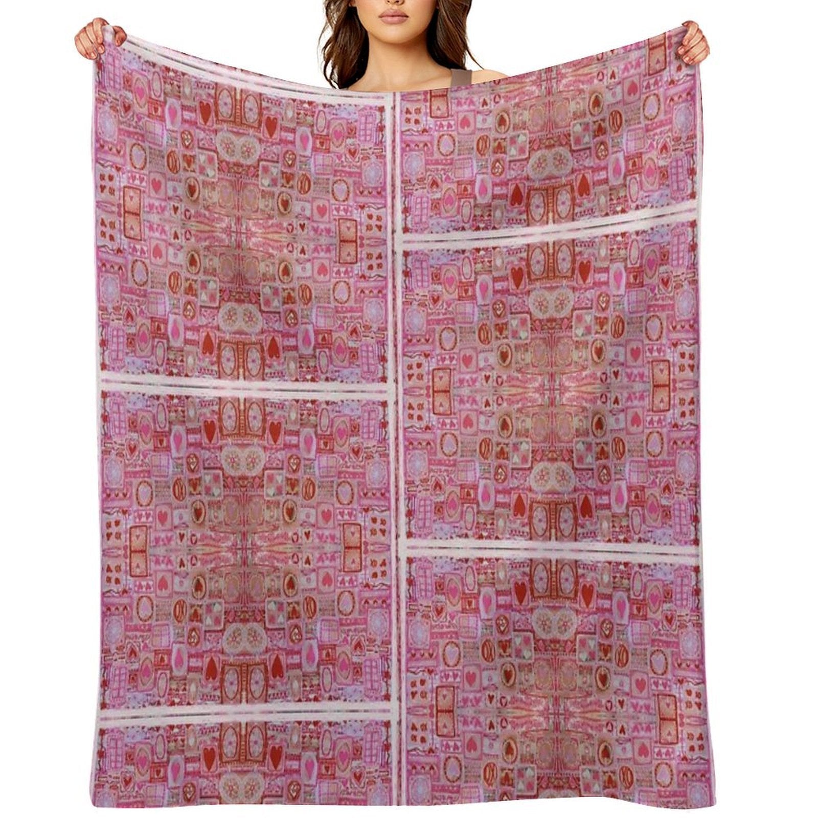 Doodle to Your Heart’s Content Multi-functional Throw Blanket