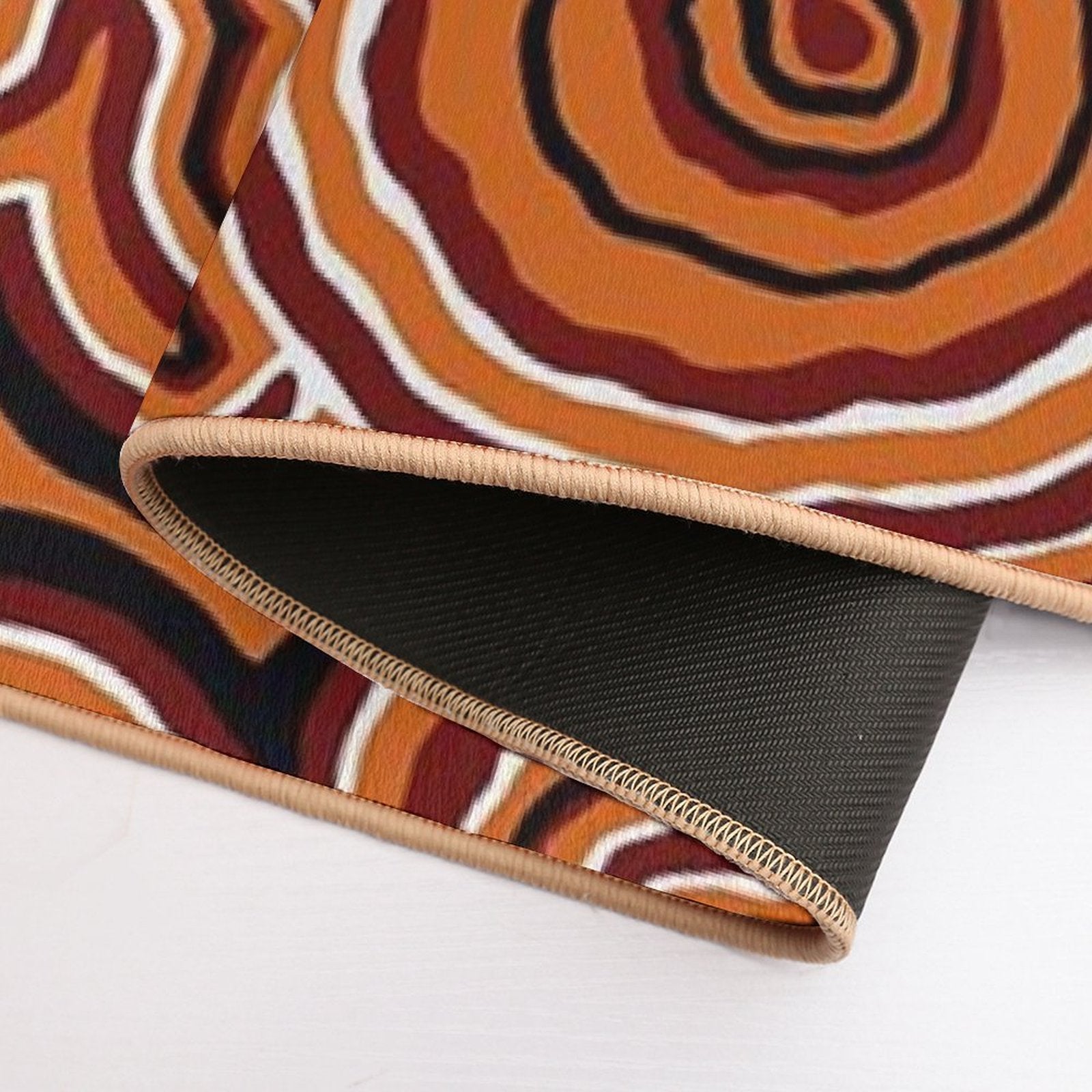 Authentic Aboriginal Art - Pathways - Authentic Design  Repositionable Bath Mat