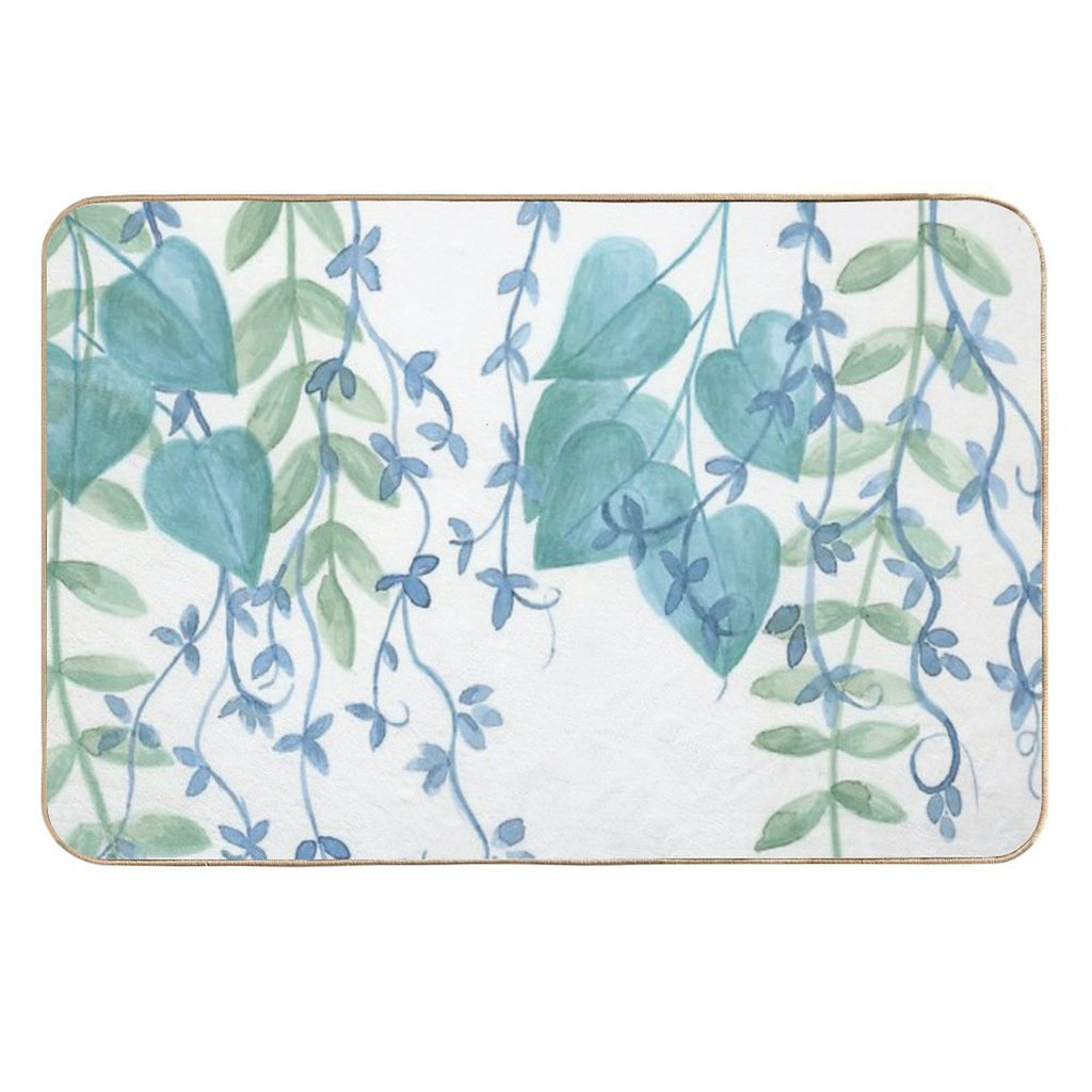 Vines And Leaves  Multi-Purpose Bath Mat