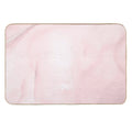 Blush Pink Marble, Soft Pastel Pink Marble  Eco-Friendly Bath Mat