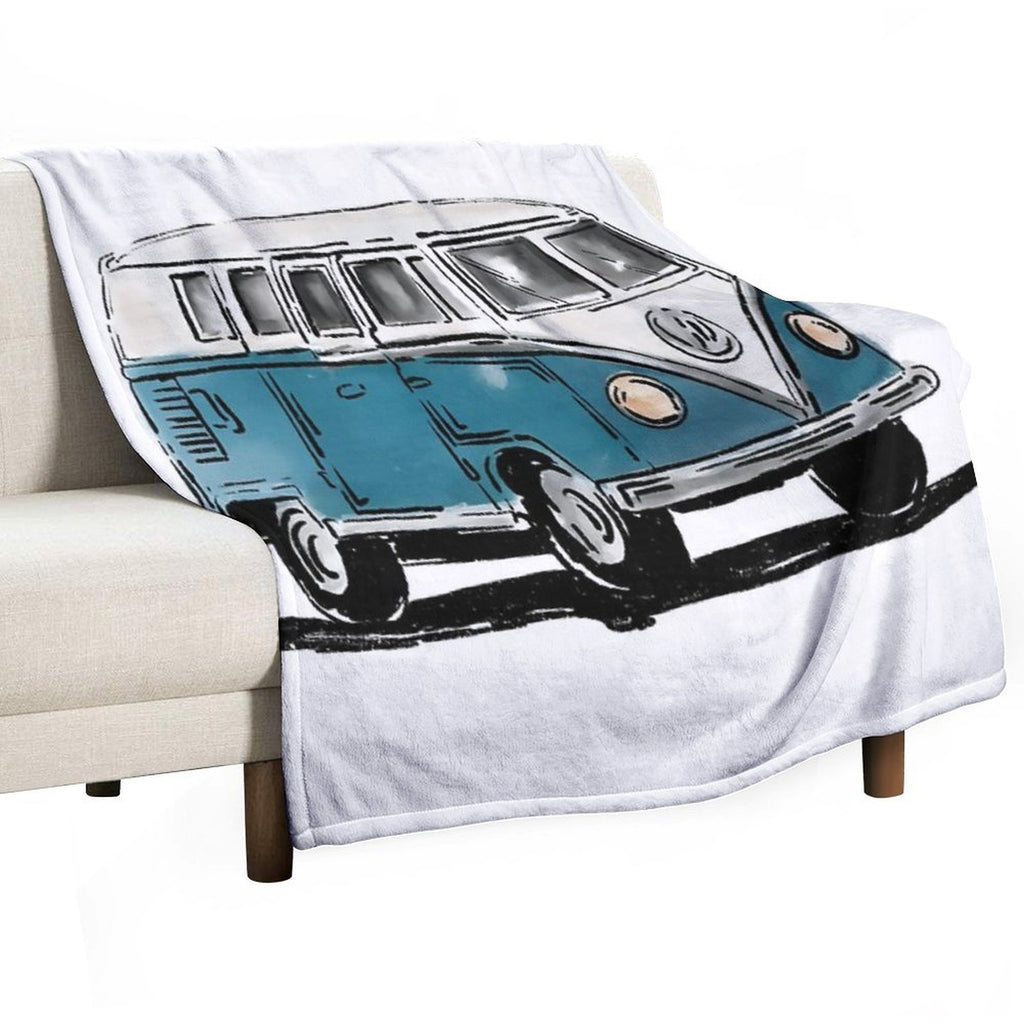 Van Versatility Throw Blanket