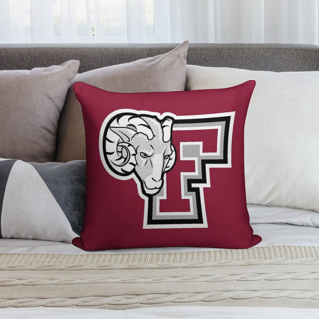 Fordham Rams Soft Short Plush Fabric Throw Pillow