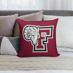 Fordham Rams Soft Short Plush Fabric Throw Pillow