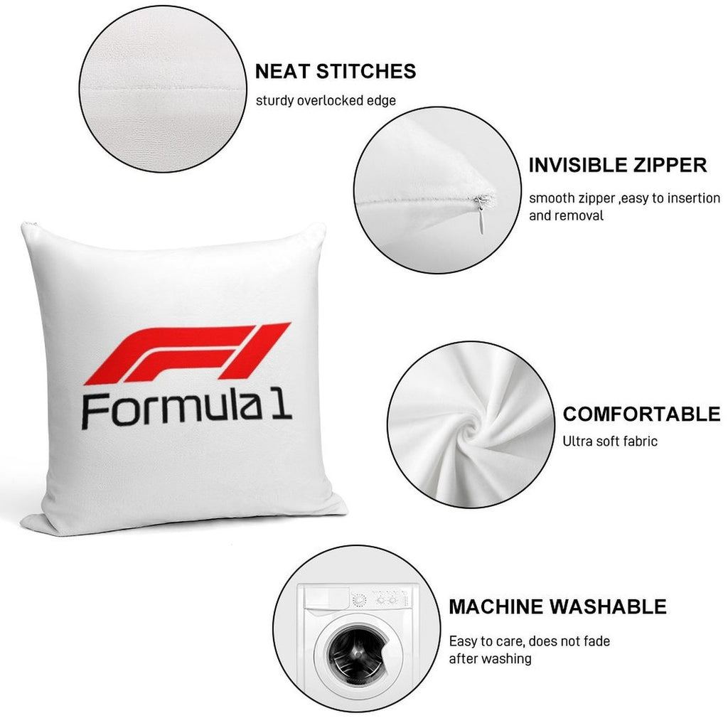 Formula Soft Washable Throw Pillow