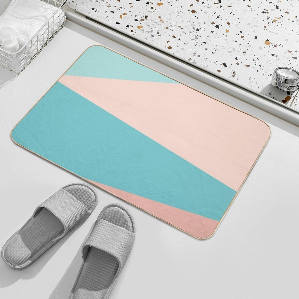 Pastel Geometrics  Multi-Purpose Bath Mat