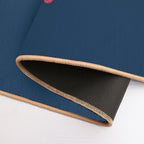 Aquatic Rainbow  Fade-Resistant Bath Mat