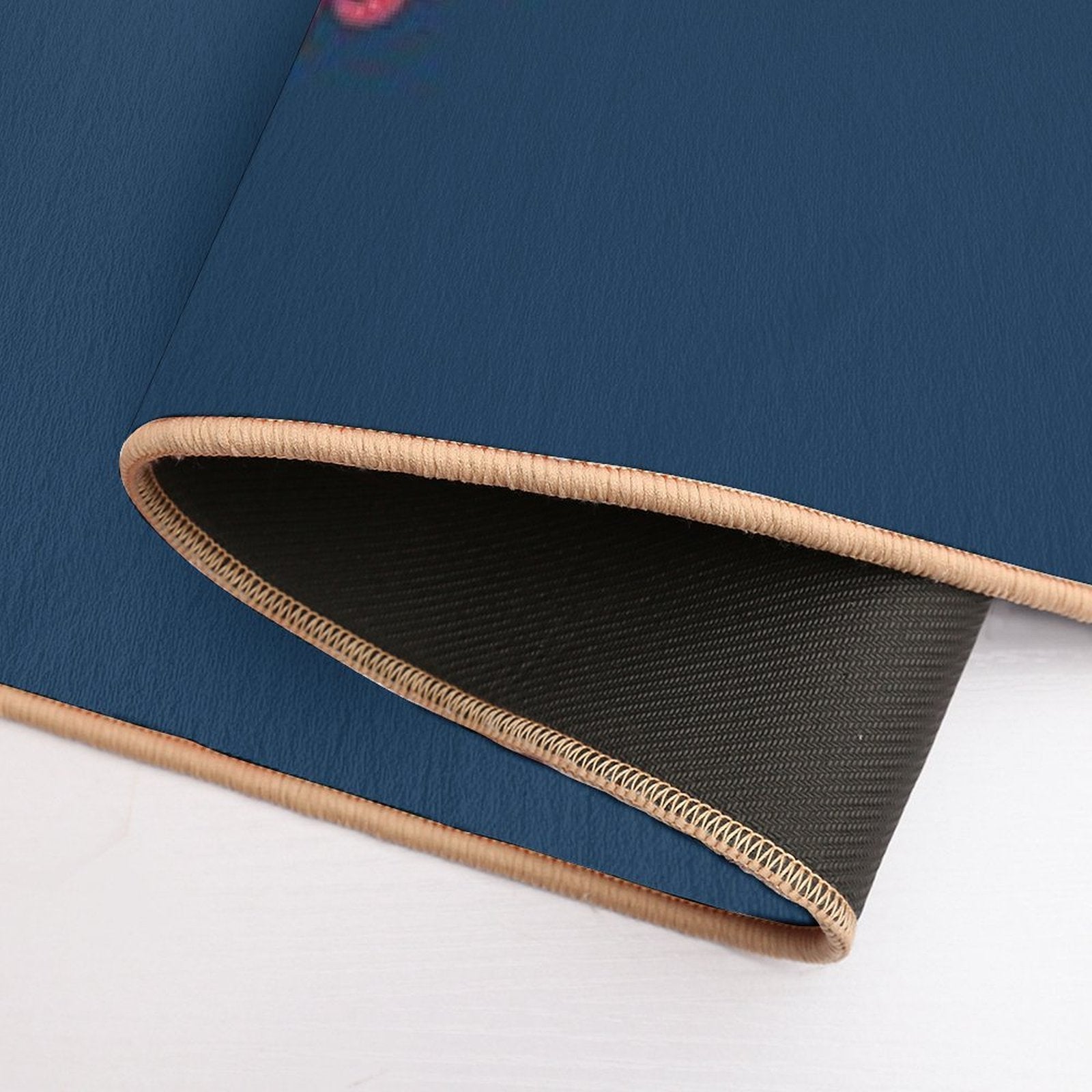 Aquatic Rainbow  Fade-Resistant Bath Mat