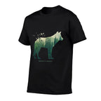 Preserve  Protect Vintage National Park Wolf Gift  Moisture-wicking T-Shirt