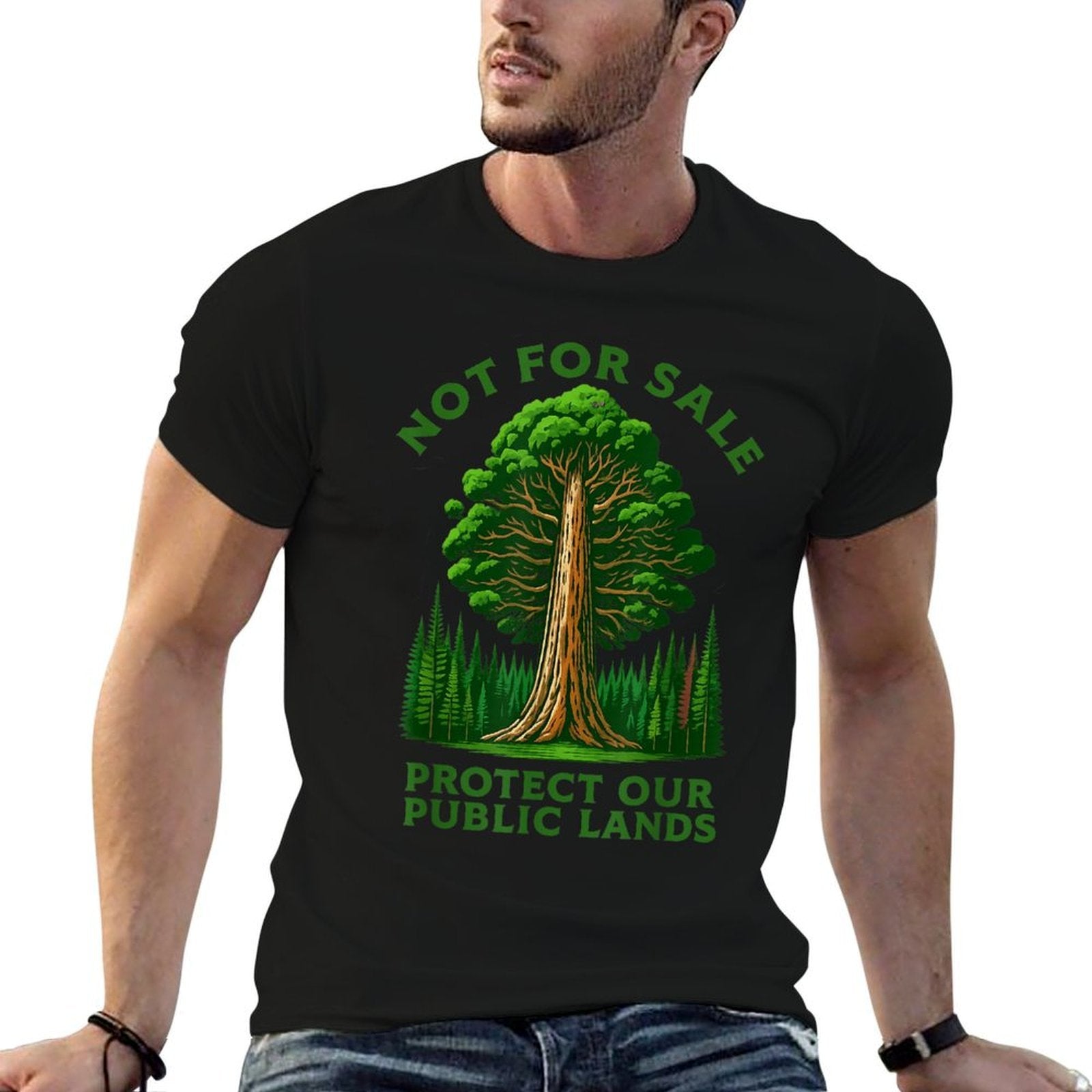 Not For Sale Protect Our Public Lands  Breathable T-Shirt