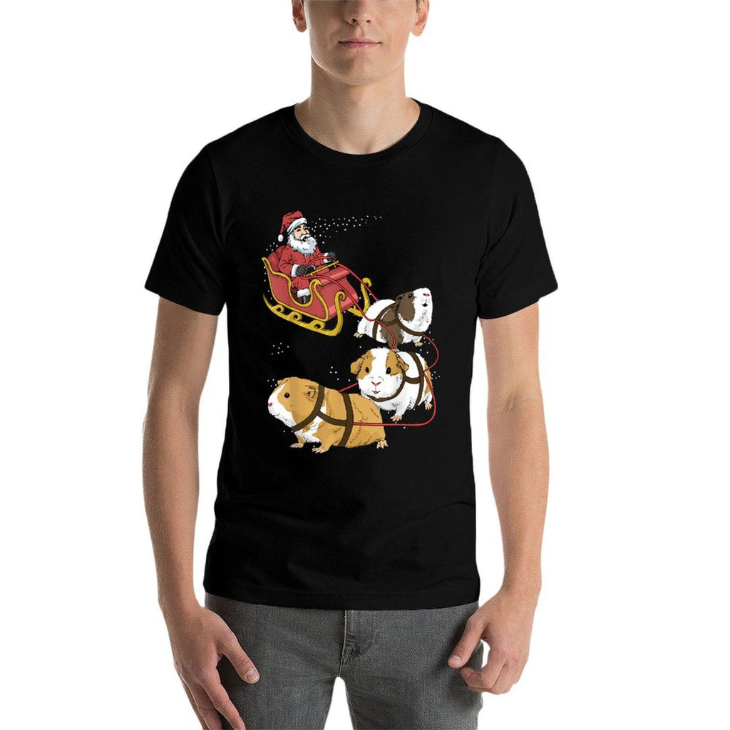 Guinea Pigs Christmas  Vintage-inspired T-Shirt
