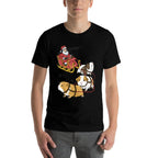 Guinea Pigs Christmas  Vintage-inspired T-Shirt