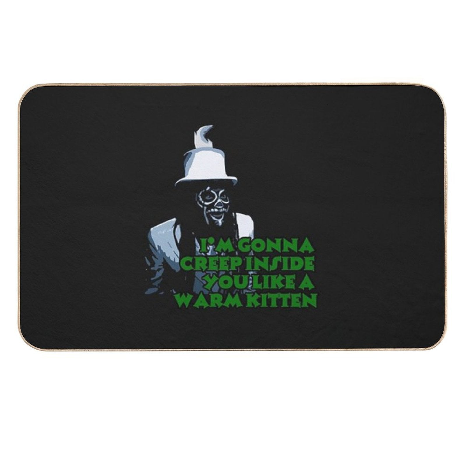The Spirit of Jazz Warns...Mighty Boosh  Anti-Trip Bath Mat
