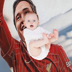 Chiesa First Goal for Liverpool All-season Throw Blanket