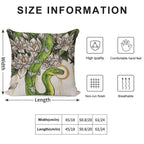 Snake Soft Shrink-Resistant Throw Pillow
