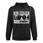 Funny 60th Birthday 60 Years Old - Oldometer Pun Easy Care Hoodie