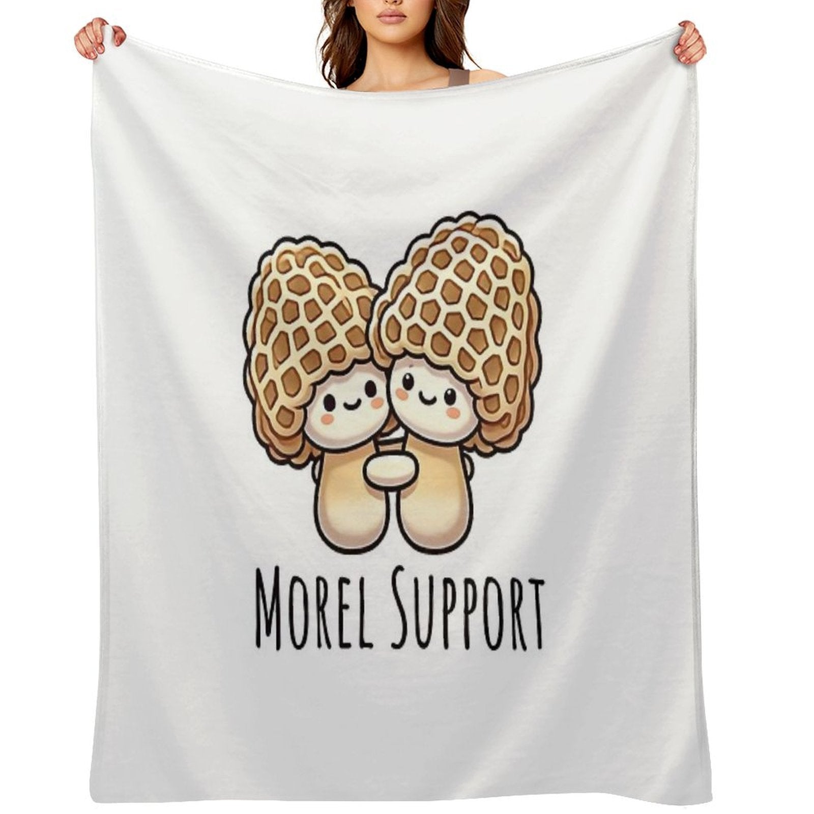 Morel Support Comfort Throw Blanket