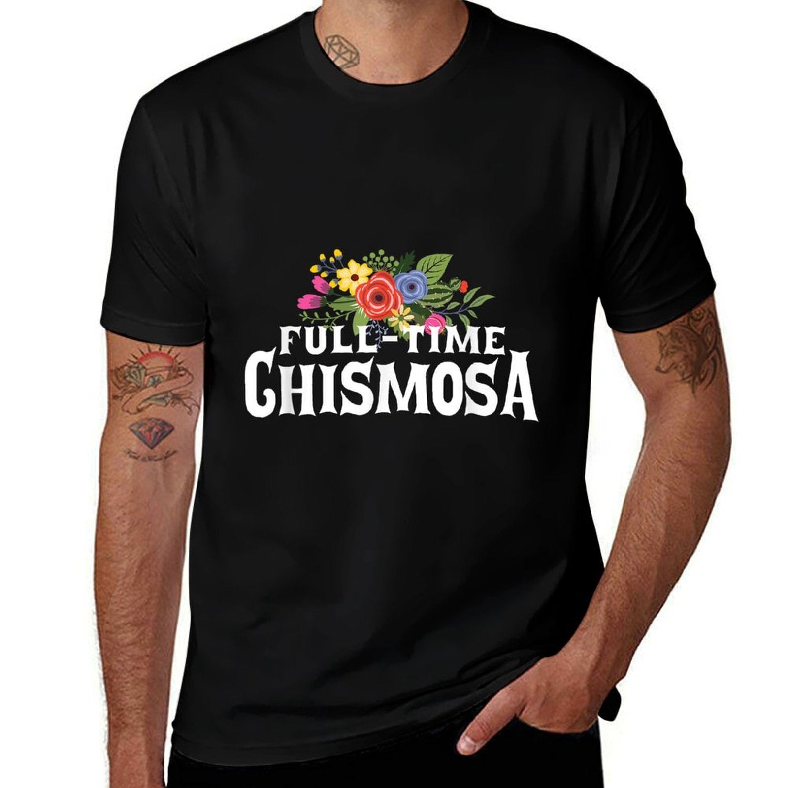 Funny Latina Spanish Meme Chismosa  Heathered Texture T-Shirt