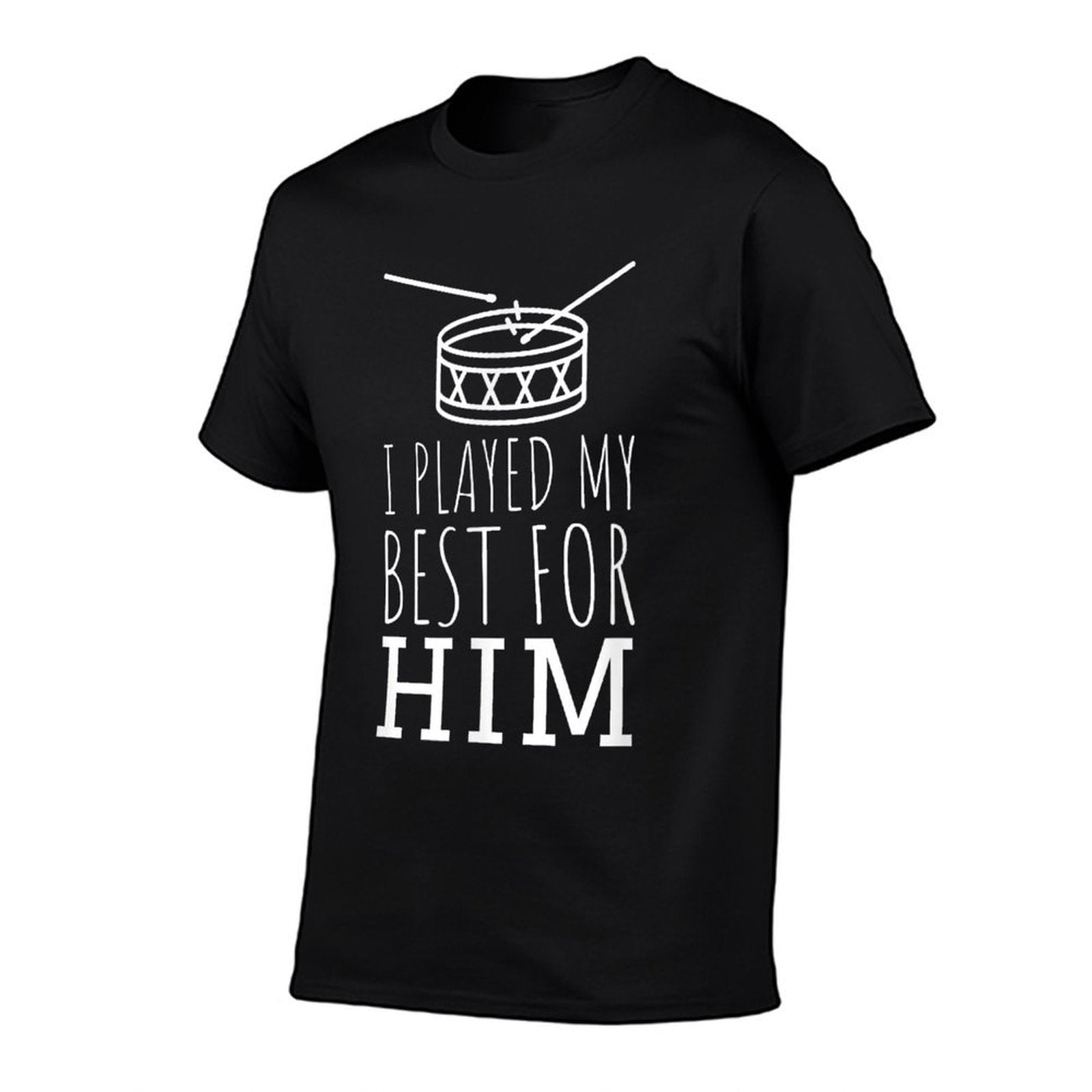 Lil Drummer Boy Christmas I Played My Best For Him  Durable T-Shirt