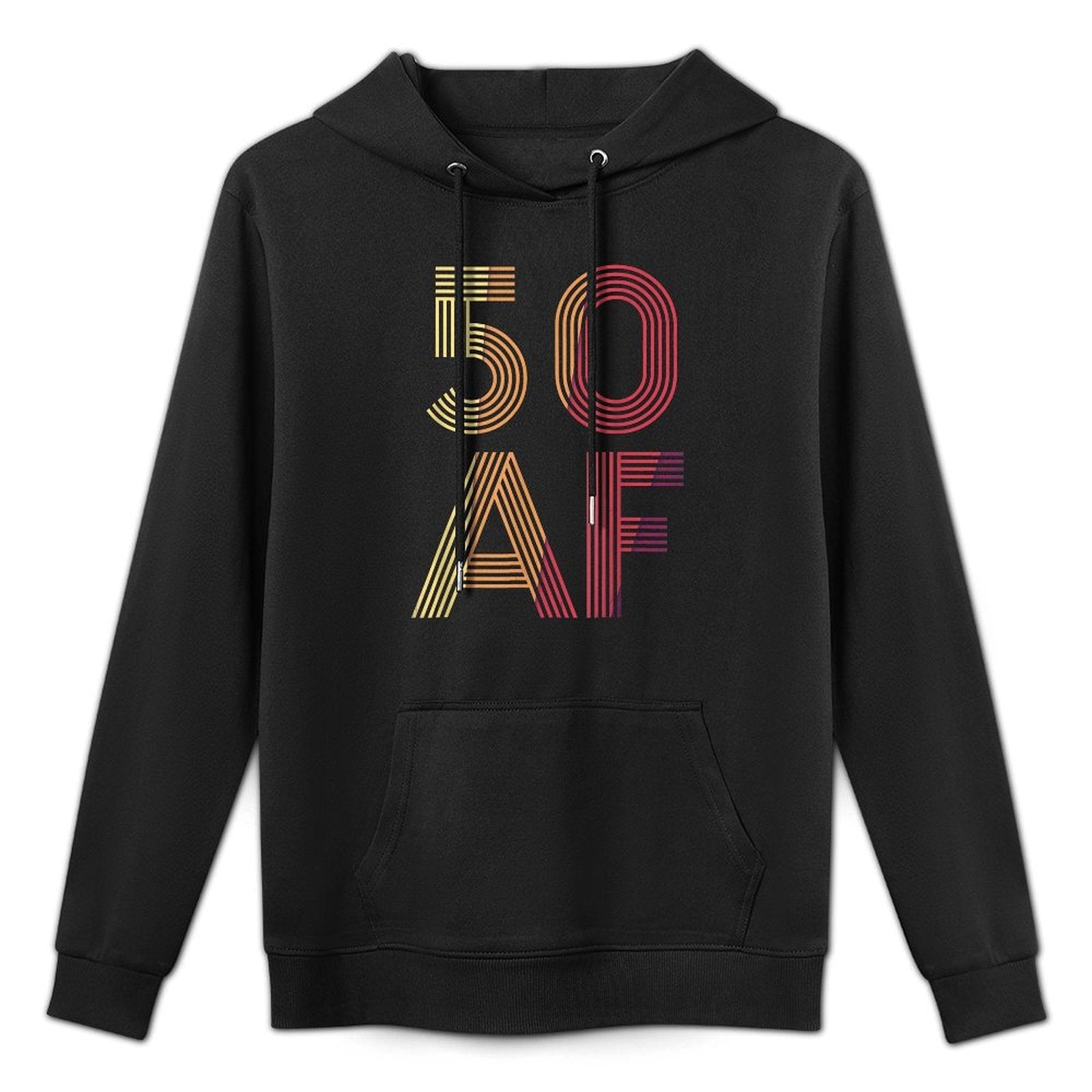 Vintage 50th Birthday - 50 AF Machine Washable Hoodie