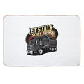 Let's Talk Some Trash Front Loader  Dirt-Trapping Bath Mat