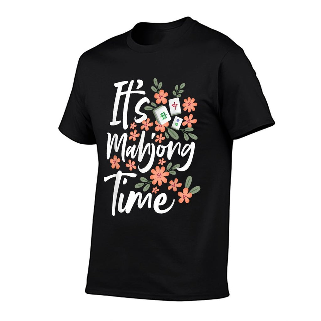 Its Mahjong Time - Gambling Chinese Game Casino Player  Odor-resistant T-Shirt