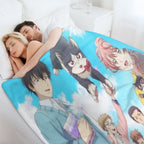 My Roommate Is A Cat Quick-dry Throw Blanket